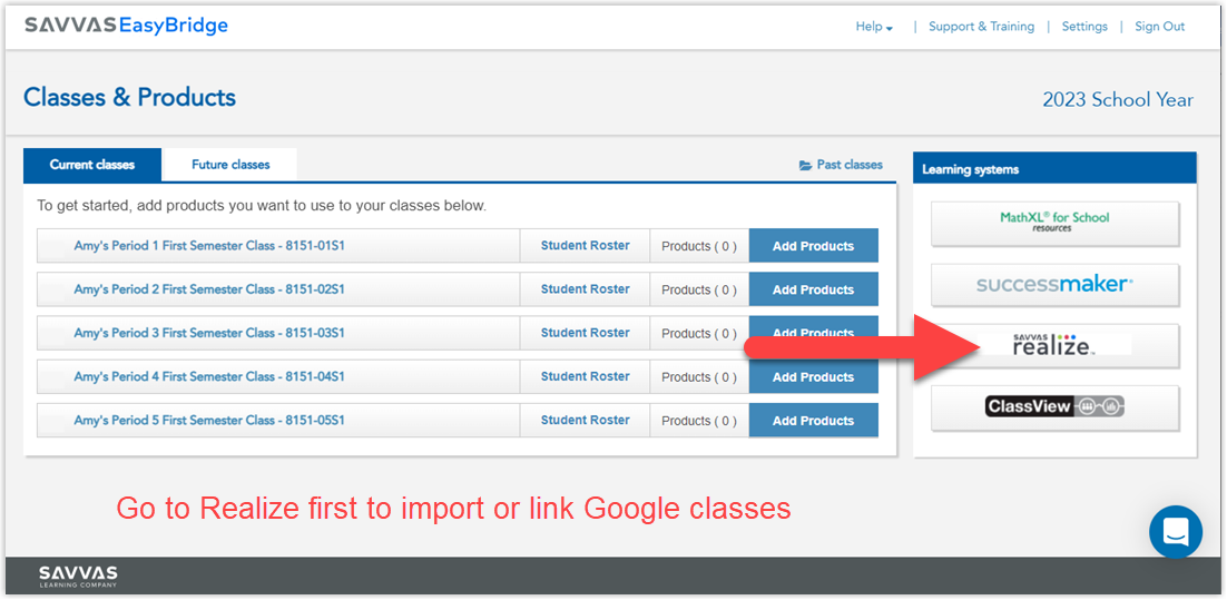 EasyBridge Auto Rostering & SuccessMaker + Google Classroom