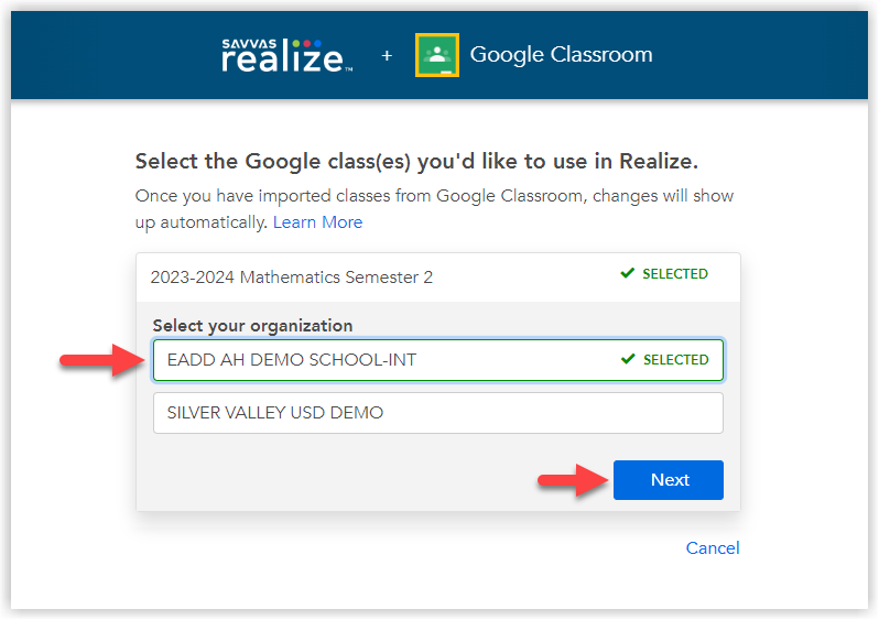 EasyBridge Auto Rostering & SuccessMaker + Google Classroom Teacher