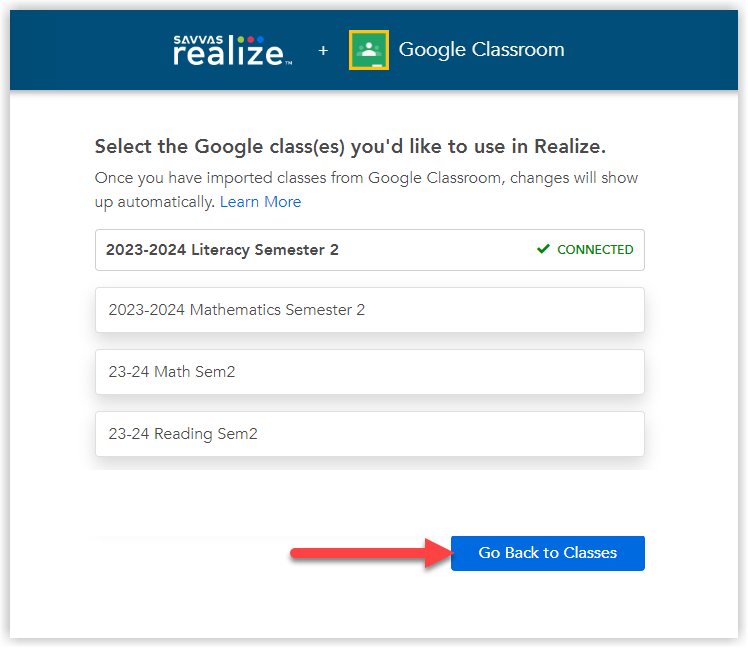 EasyBridge Auto Rostering & SuccessMaker + Google Classroom Teacher