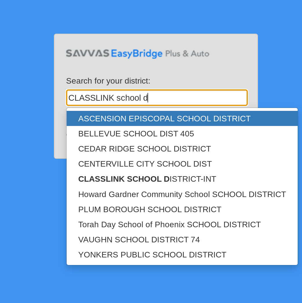 Classview Easybridge Login for iLit and MyPerspectives ELD Companion