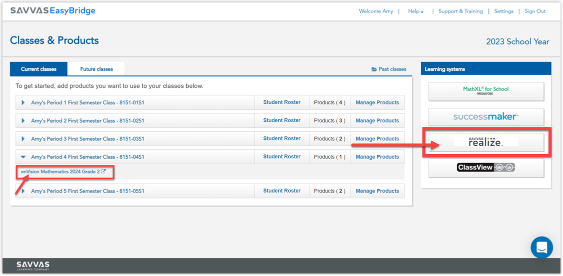 EasyBridge Auto Rostering & Realize: Teacher Login and Initial Setup