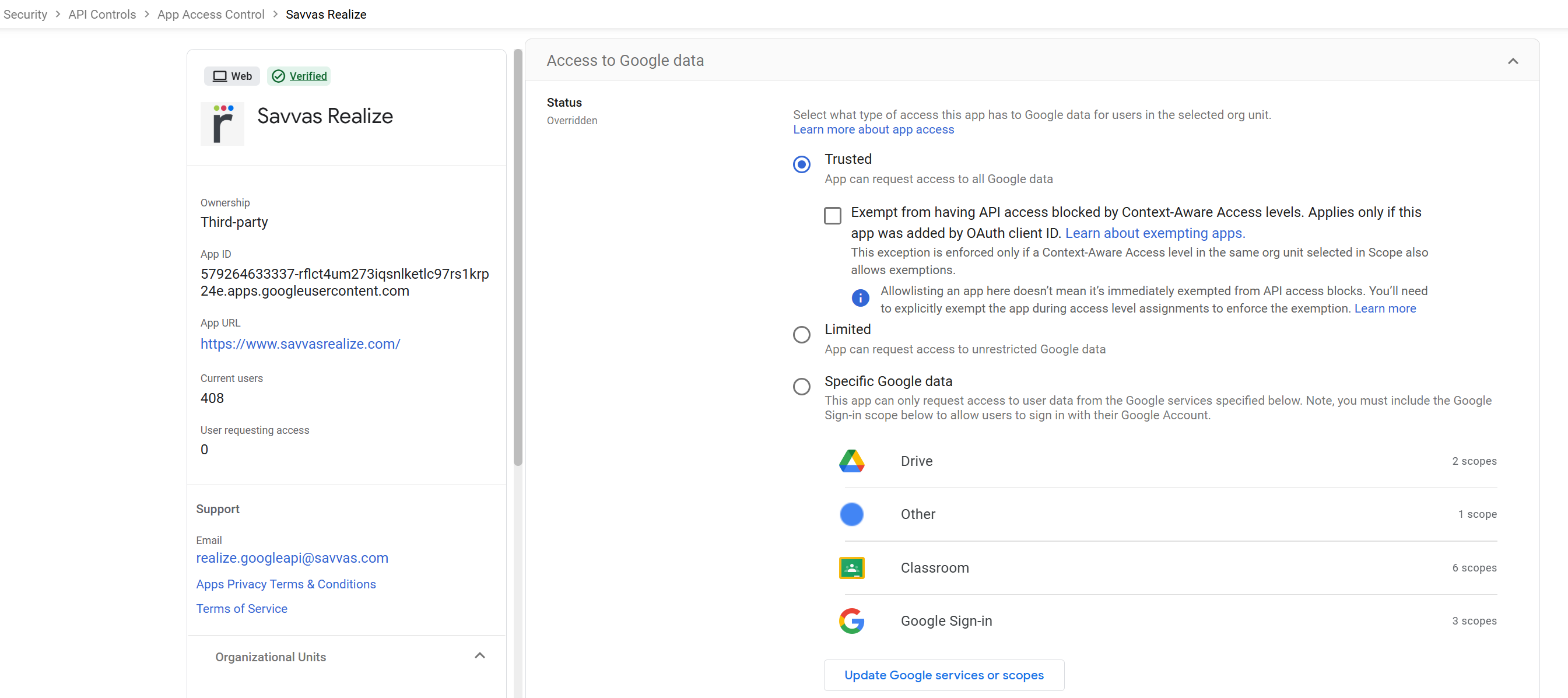 Realize: Google Classroom Access Blocked: Your institution's admin ...
