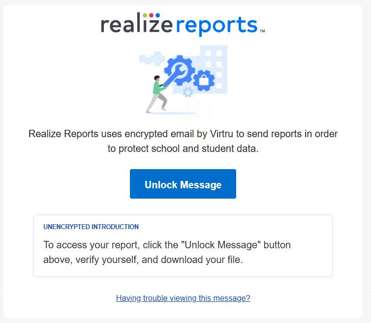 Realize Reports: Using the Send Report by Email process