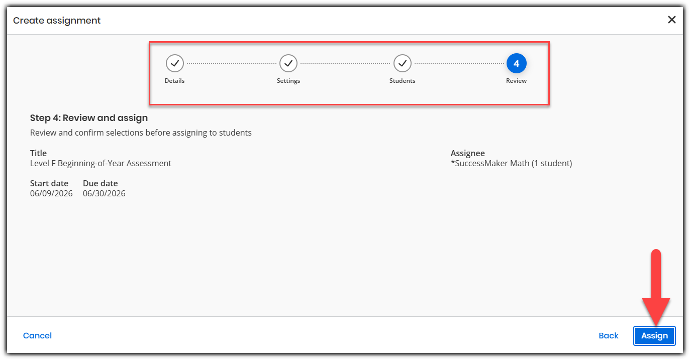 Using Momentum Math (MSDA) with SuccessMaker