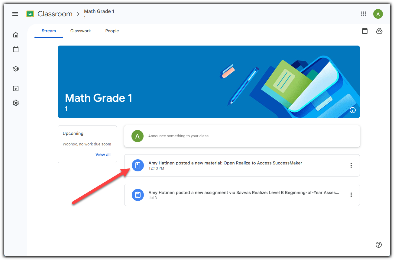 Using Momentum Math (MSDA) with SuccessMaker